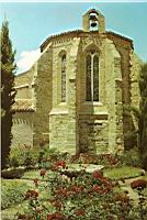 Carcassonne - Notre Dame de l'abbaye - Chevet de la chapelle du 14eme
